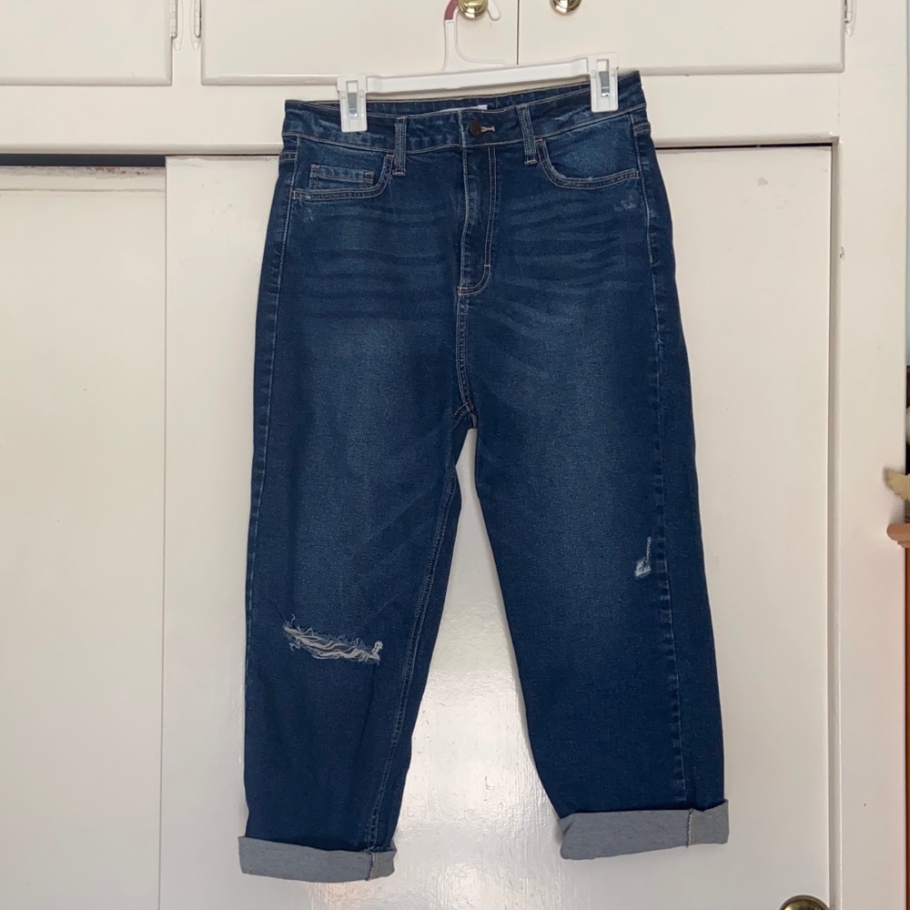 Highwaisted Jeans | ankle cropped